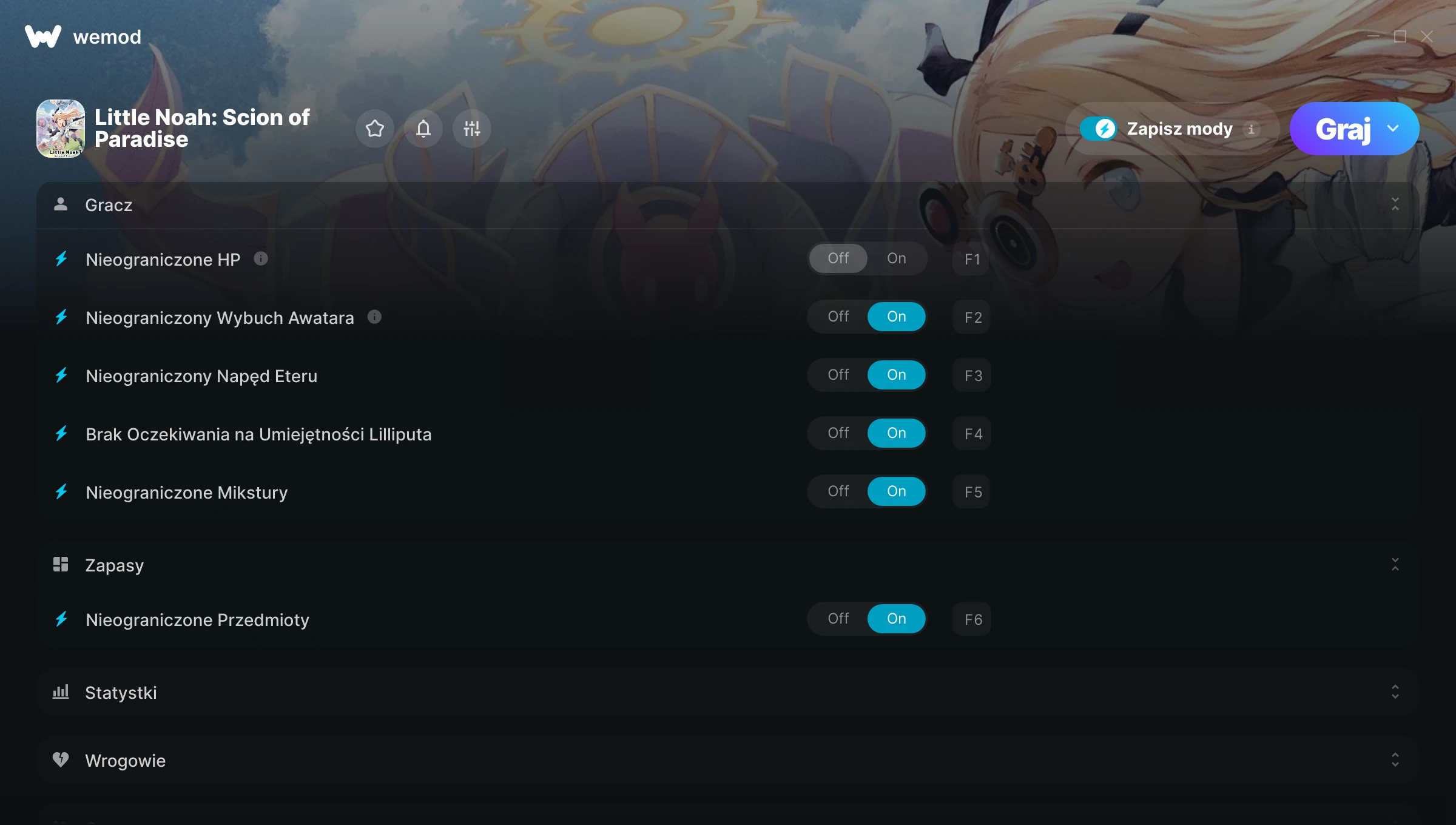 Cheaty do Little Noah: Scion of Paradise – zrzut ekranu