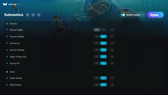 Subnautica hilelerinin ekran görüntüsü