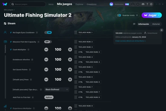 captura de pantalla de las trampas de Ultimate Fishing Simulator 2