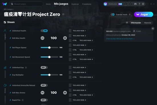 captura de pantalla de las trampas de 瘟疫清零计划 Project Zero