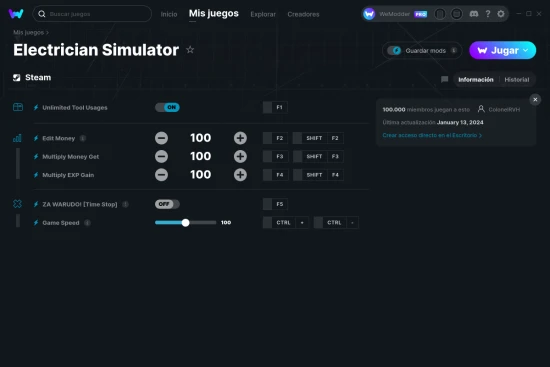 captura de pantalla de las trampas de Electrician Simulator