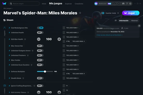 captura de pantalla de las trampas de Marvel's Spider-Man: Miles Morales