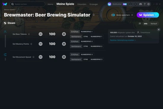 Brewmaster: Beer Brewing Simulator Cheats Screenshot