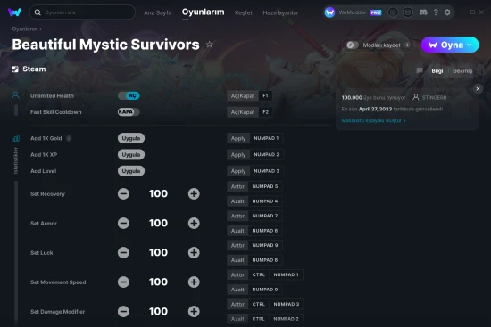 Beautiful Mystic Survivors hilelerin ekran görüntüsü