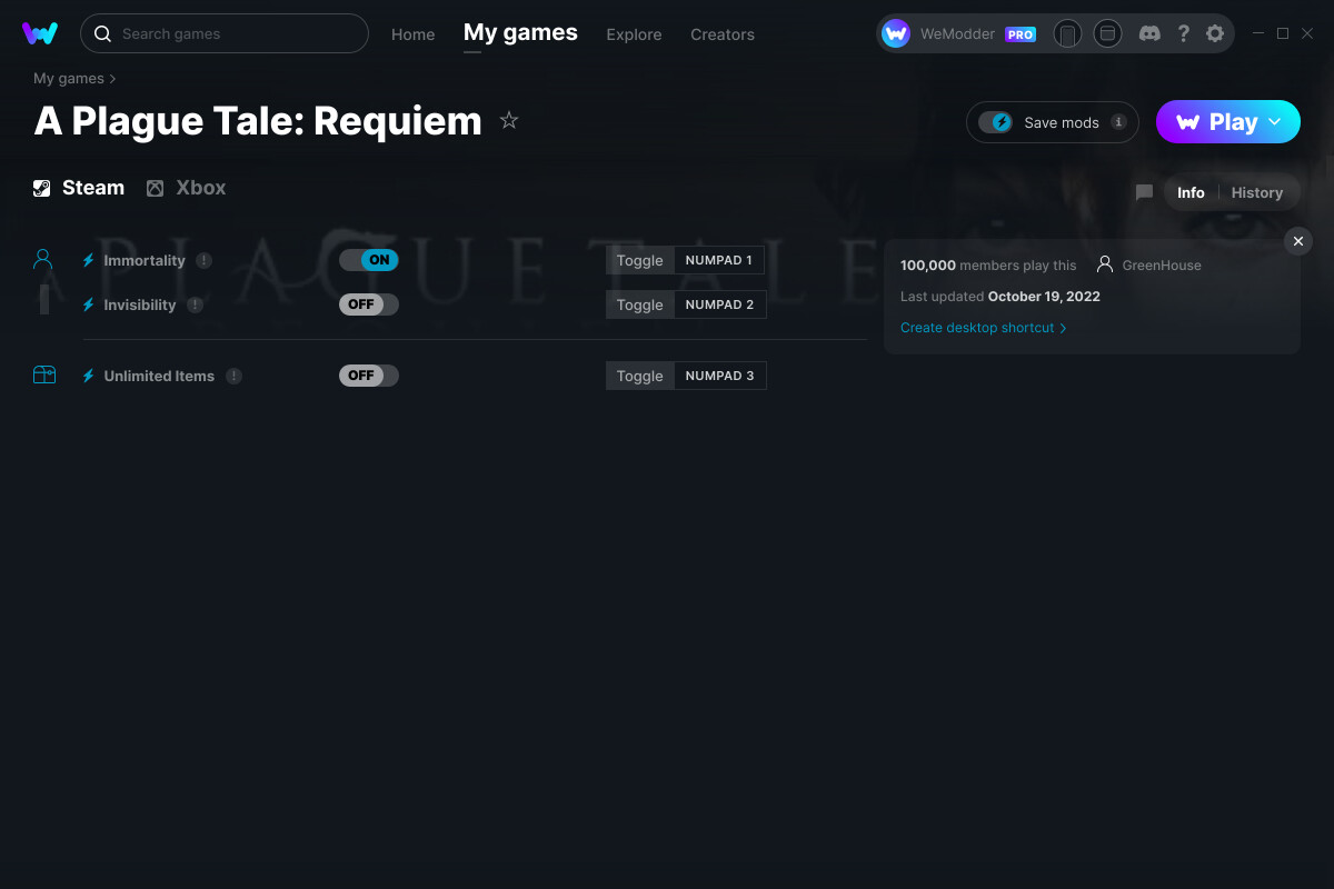 A Plague Tale: Requiem Cheats & Cheat Codes for Xbox One, PlayStation 5,  Windows, and More - Cheat Code Central