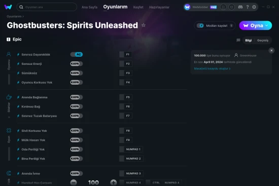 Ghostbusters: Spirits Unleashed hilelerin ekran görüntüsü