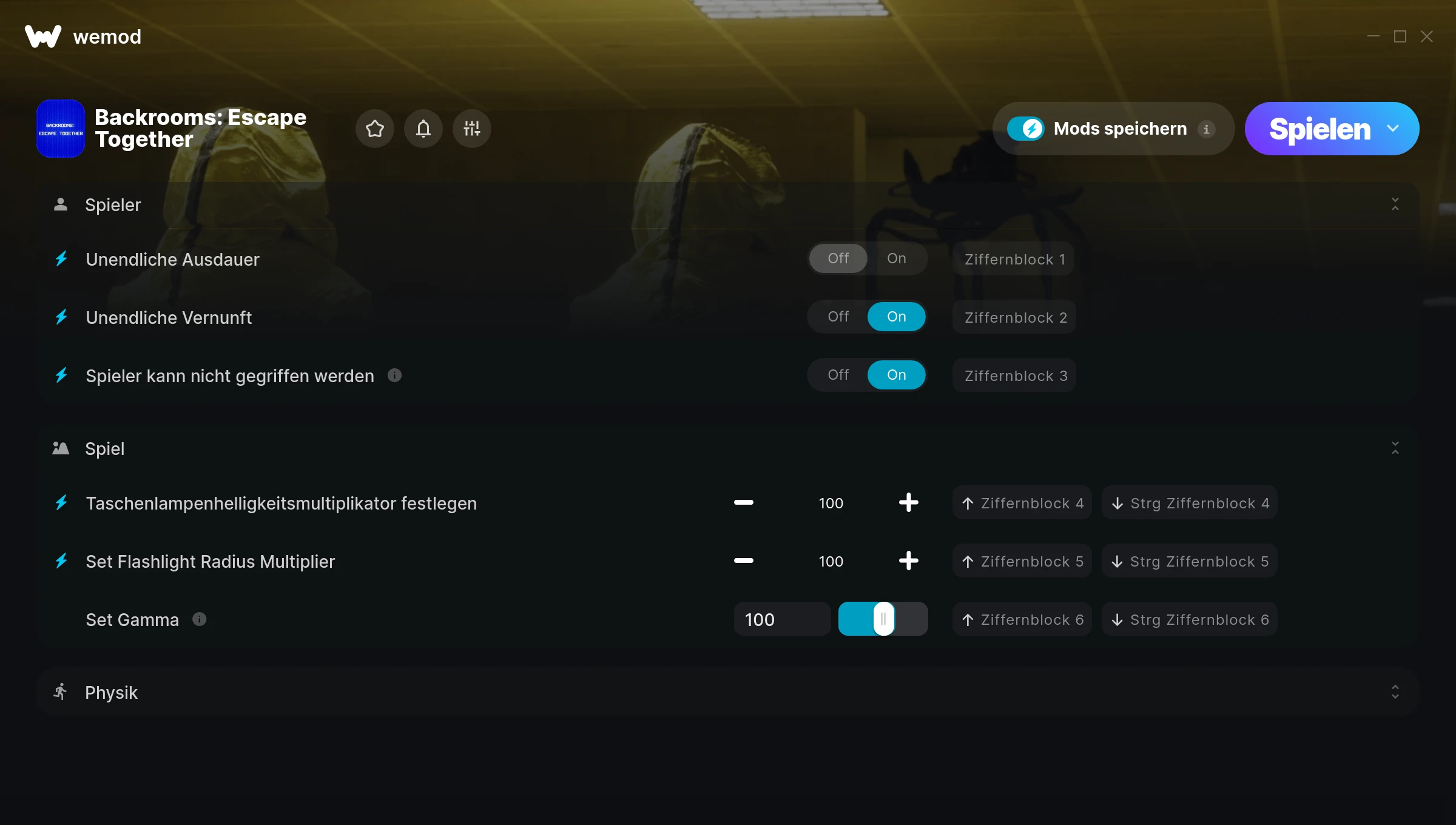 Backrooms: Escape Together Cheats Screenshot