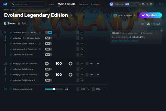 Evoland Legendary Edition Cheats Screenshot