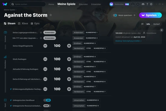 Against the Storm Cheats Screenshot