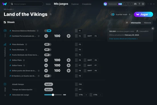 captura de pantalla de las trampas de Land of the Vikings