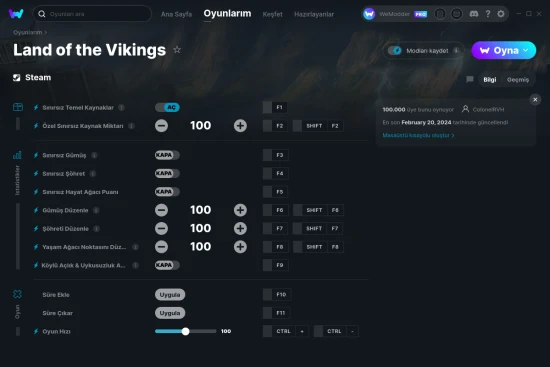 Land of the Vikings hilelerin ekran görüntüsü