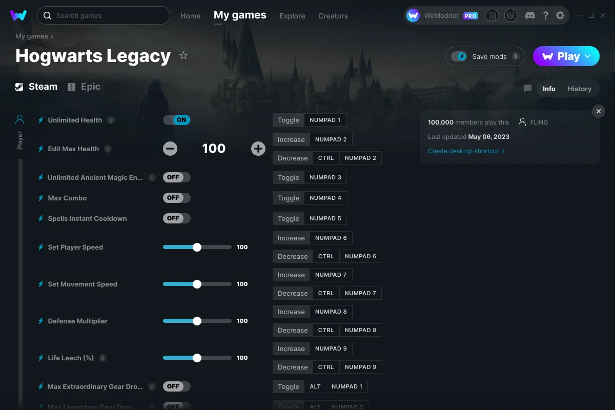 How to play Hogwarts Legacy early on PC (Steam) 
