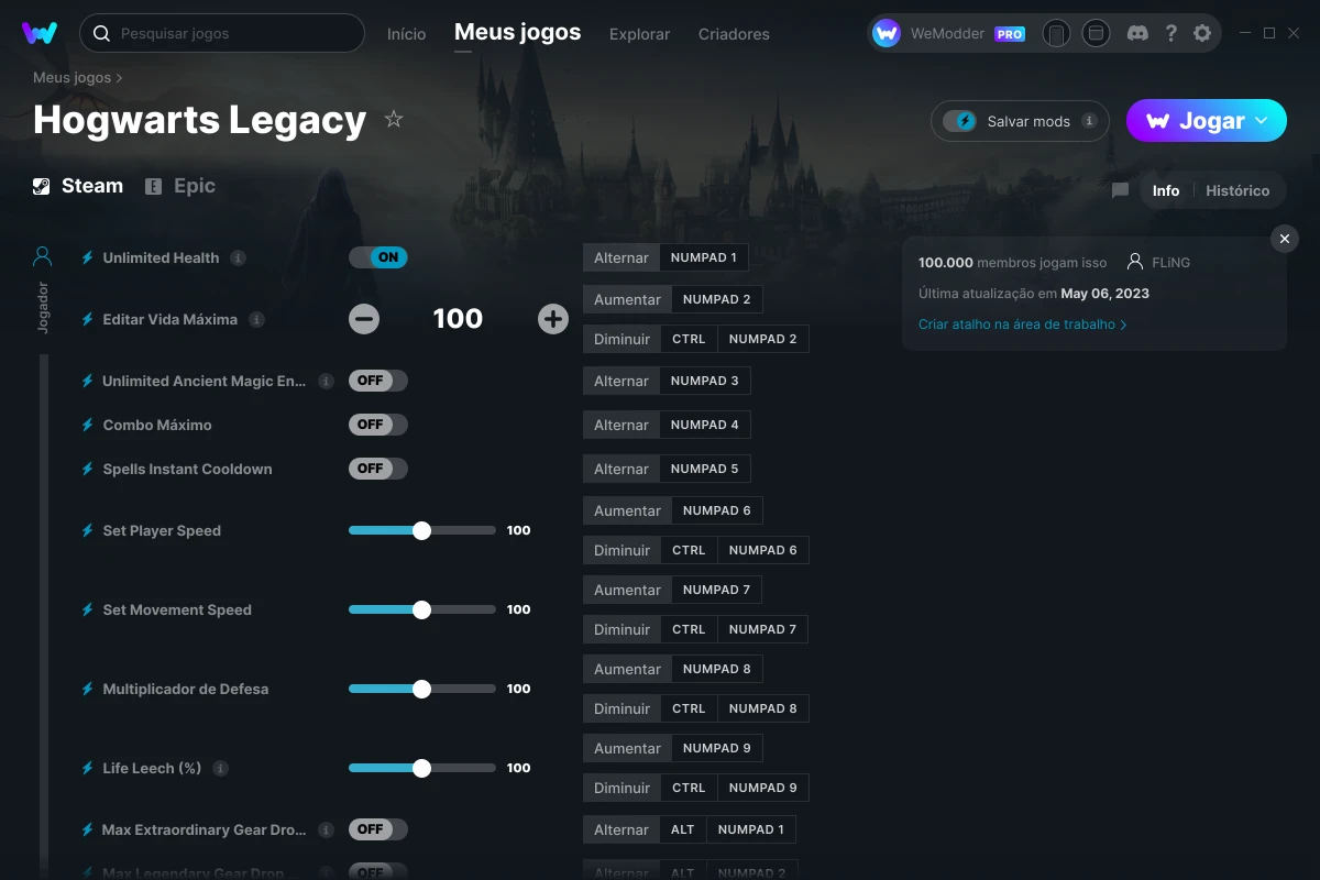 Hogwarts Legacy, PC Steam Jogo