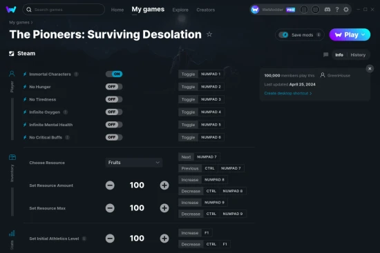 The Pioneers: Surviving Desolation cheats screenshot