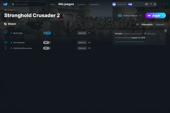 captura de pantalla de las trampas de Stronghold Crusader 2