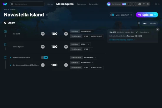 Novastella Island Cheats Screenshot
