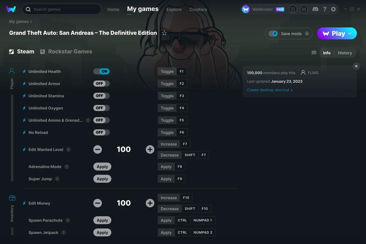 Steam Community :: Guide :: Códigos Cheat do GTA San Andreas