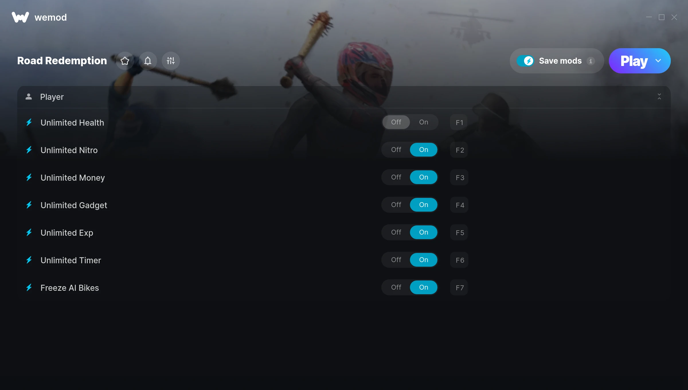 Road Redemption Cheats & Trainers for PC | WeMod