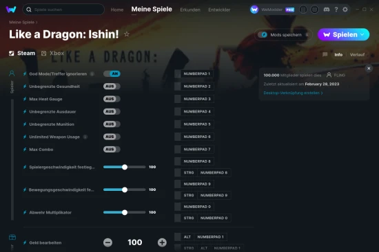 Like a Dragon: Ishin! Cheats Screenshot