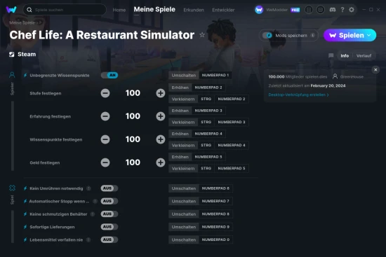 Chef Life: A Restaurant Simulator Cheats Screenshot