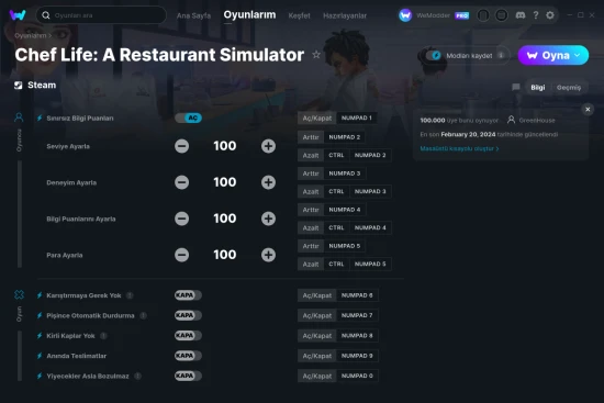Chef Life: A Restaurant Simulator hilelerin ekran görüntüsü