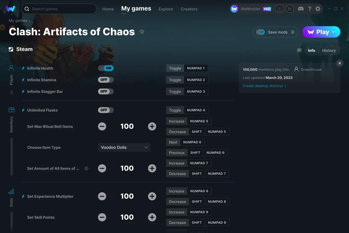 Clash: Artifacts of Chaos on Steam