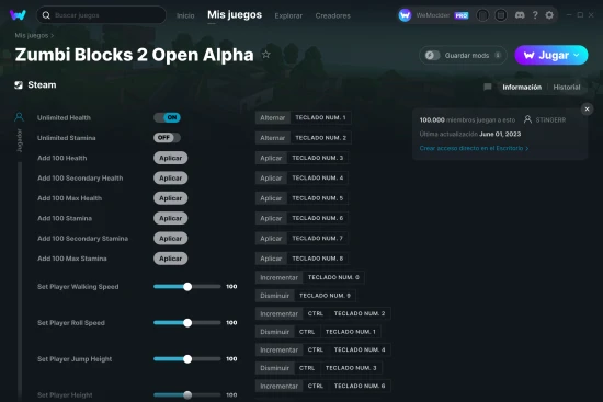 captura de pantalla de las trampas de Zumbi Blocks 2 Open Alpha