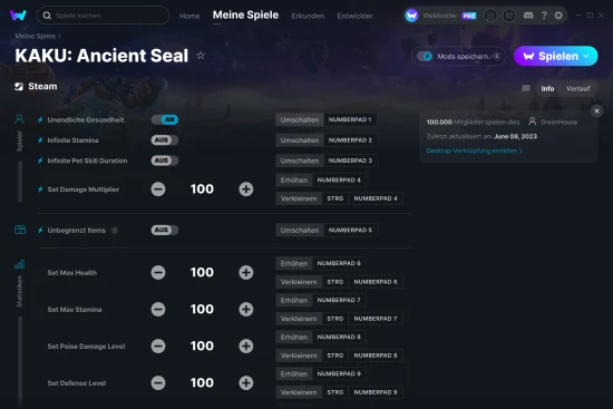 KAKU: Ancient Seal Cheats Screenshot