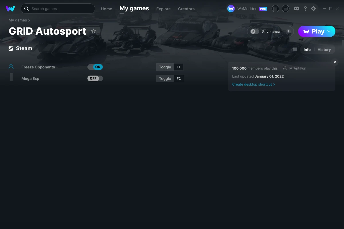 GRID Autosport for free on Steam