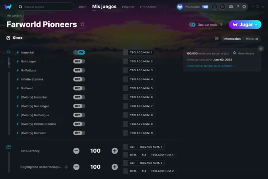 captura de pantalla de las trampas de Farworld Pioneers