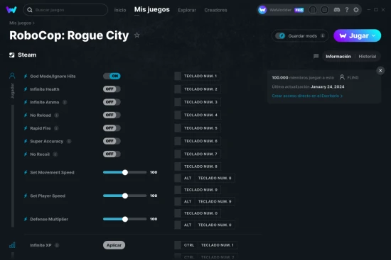captura de pantalla de las trampas de RoboCop: Rogue City