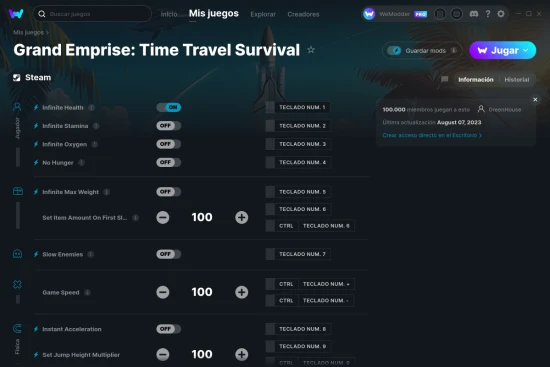 captura de pantalla de las trampas de Grand Emprise: Time Travel Survival