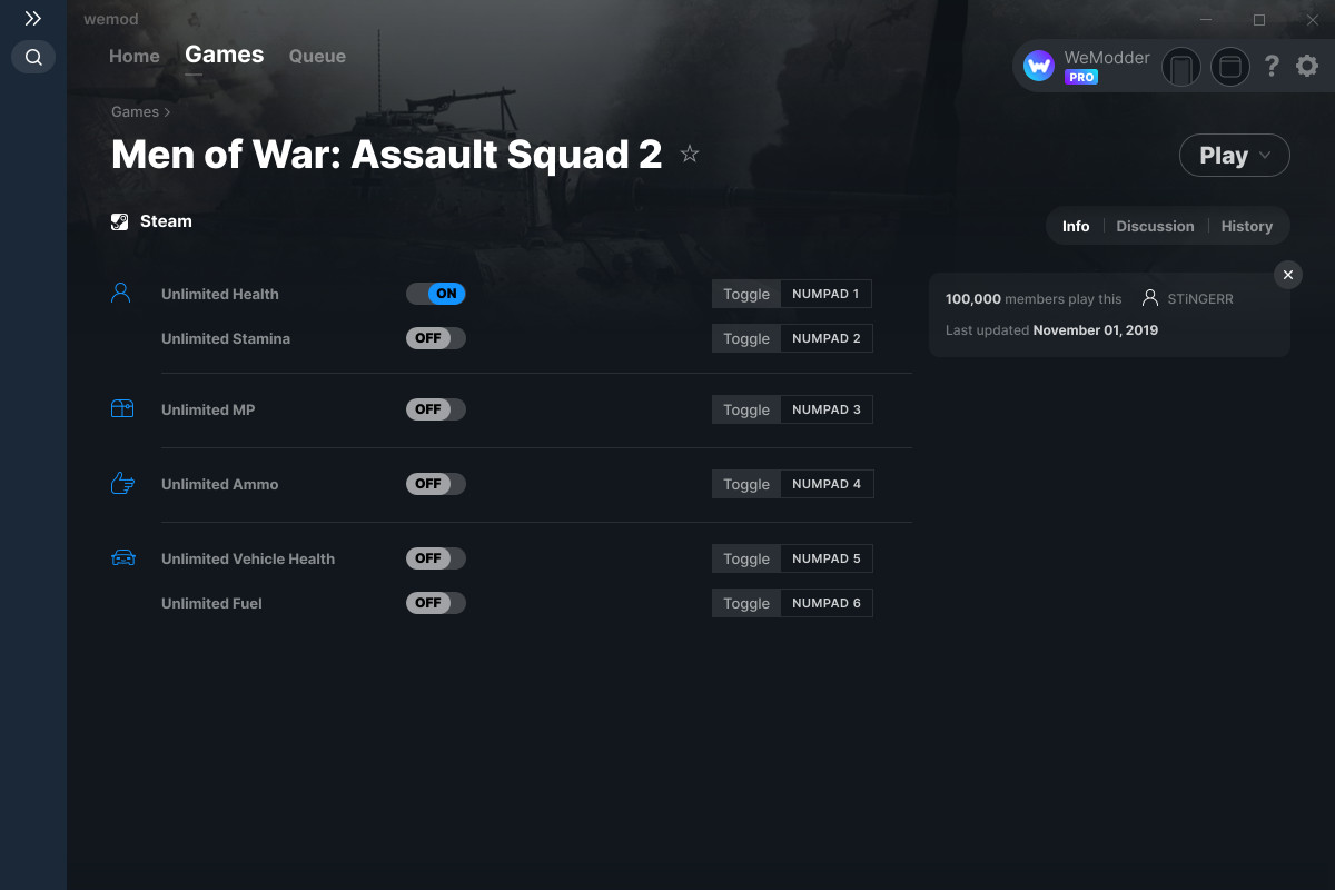 man of war assault squad 2 infinite mp