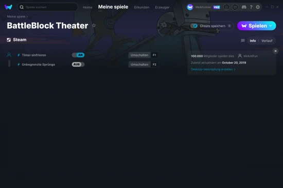 BattleBlock Theater Cheats Screenshot