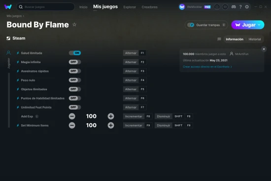 captura de pantalla de las trampas de Bound By Flame
