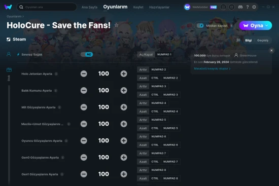 HoloCure - Save the Fans! hilelerin ekran görüntüsü