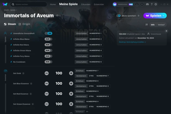 Immortals of Aveum Cheats Screenshot