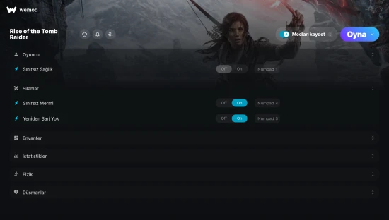 Rise of the Tomb Raider hilelerin ekran görüntüsü