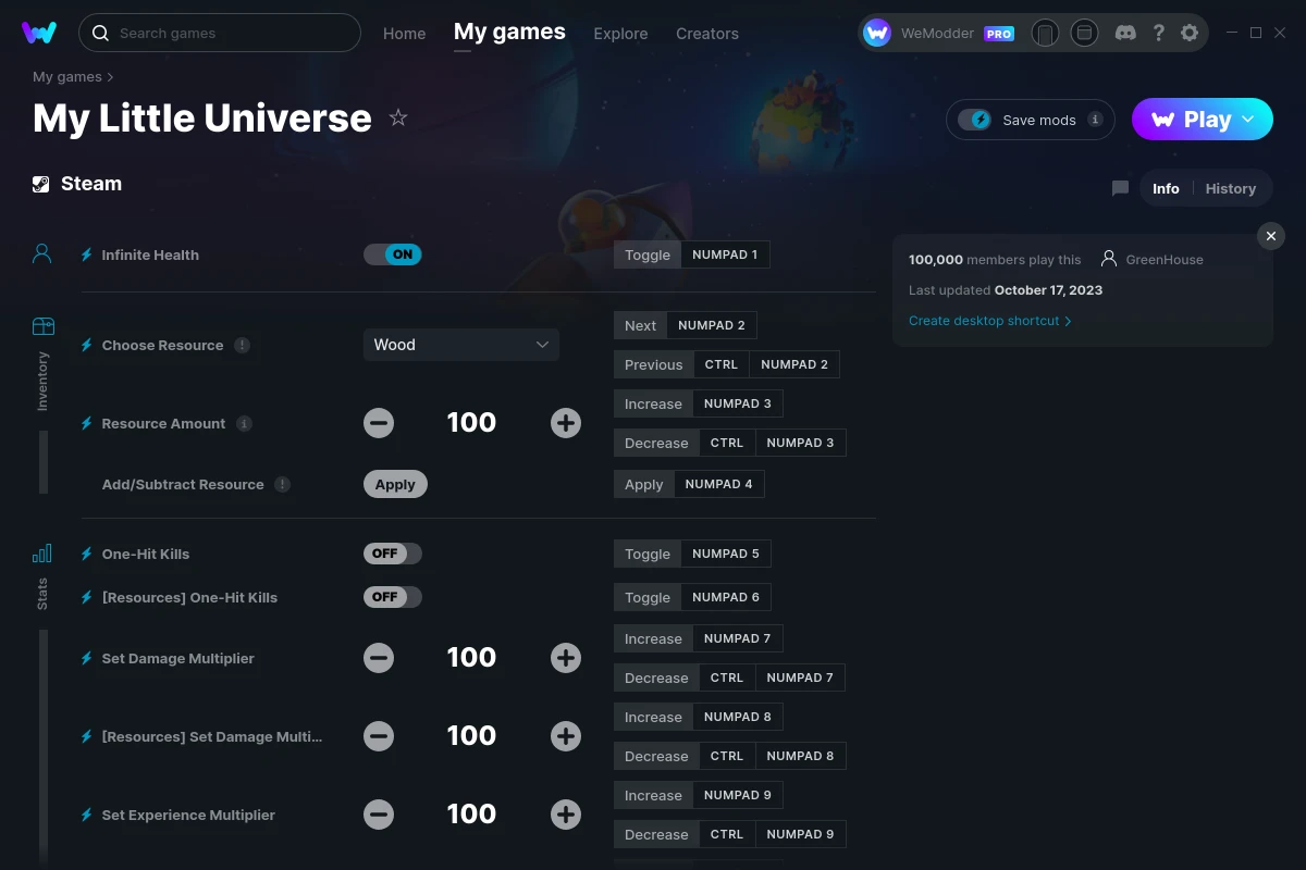 My Little Universe no Steam