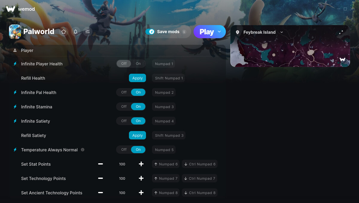 Palworld Cheats and Trainer for Steam - Trainers - WeMod Community