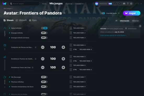 captura de pantalla de las trampas de Avatar: Frontiers of Pandora