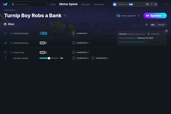 Turnip Boy Robs a Bank Cheats Screenshot
