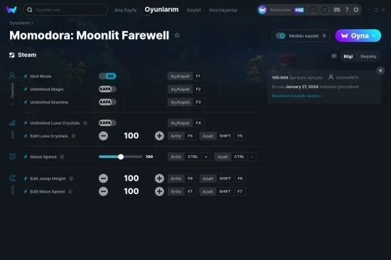 Momodora: Moonlit Farewell hilelerin ekran görüntüsü