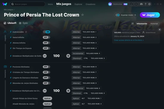 captura de pantalla de las trampas de Prince of Persia The Lost Crown