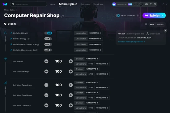 Computer Repair Shop Cheats Screenshot