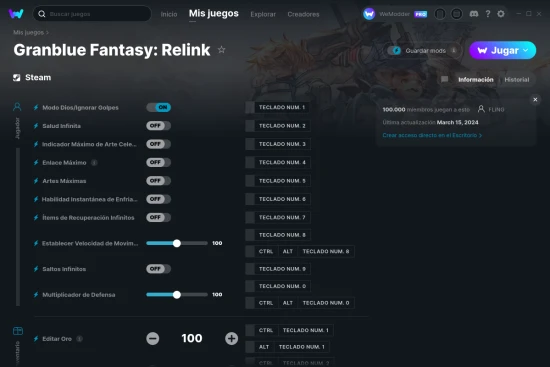 captura de pantalla de las trampas de Granblue Fantasy: Relink