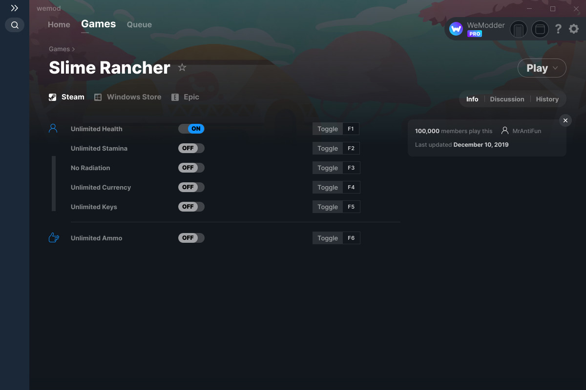 Slime Rancher Cheats and Trainer for Steam Trainers WeMod Community
