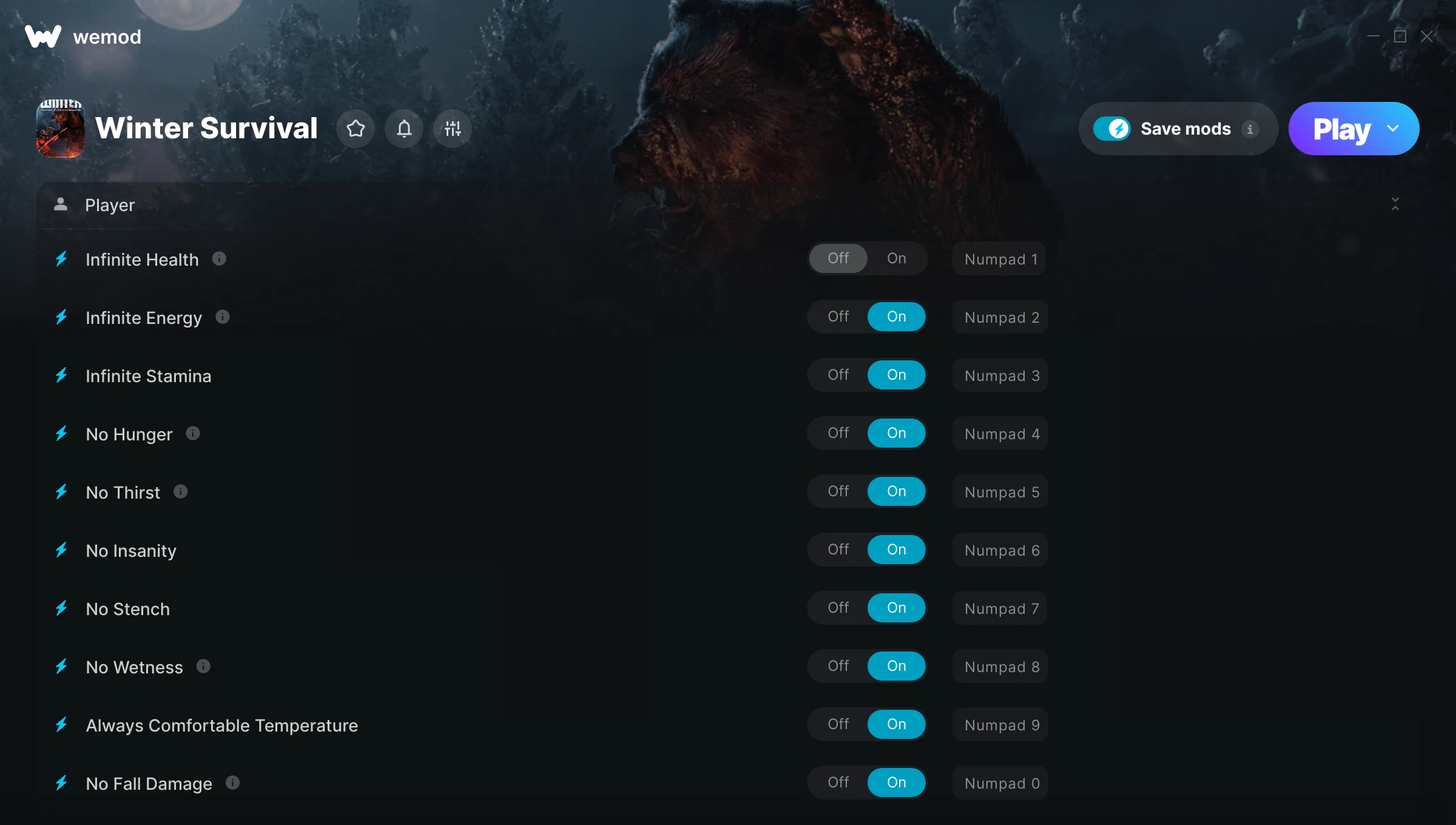 Winter Survival cheats screenshot