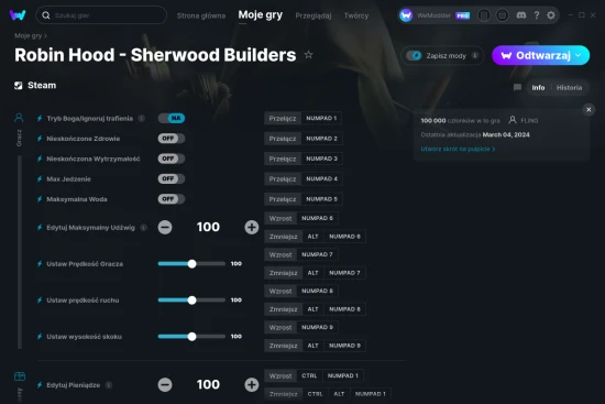 cheaty Robin Hood - Sherwood Builders zrzut ekranu