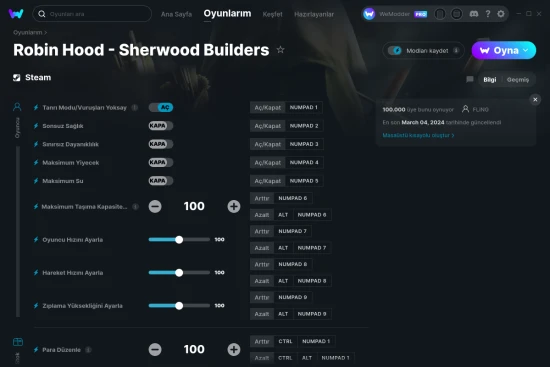 Robin Hood - Sherwood Builders hilelerin ekran görüntüsü